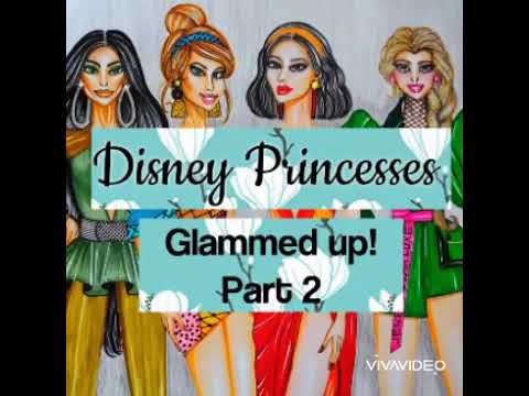DISNEY PRINCESSES MAKEOVER Part 2
