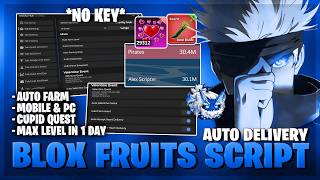 [🌊 BEST] Blox Fruits Script – NO KEY | AUTO HEARTS | AUTOFARM | MAX LEVEL | FRUIT SNIPER