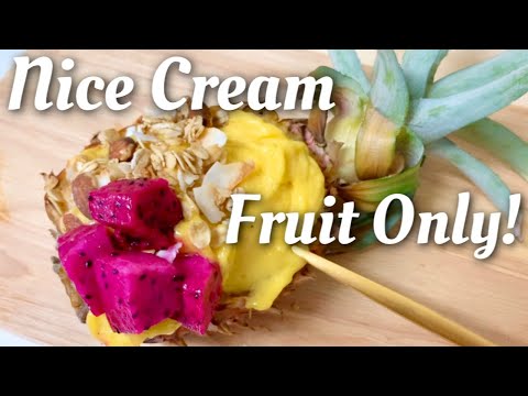 ヘルシーアイスクリーム‼︎ Nice Cream | Thick & Creamy | Healthy Icecream