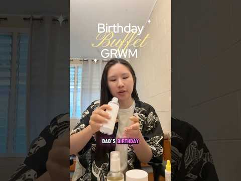 GRWM for my dads birthday breakfast buffet at the Hyatt Hawaii