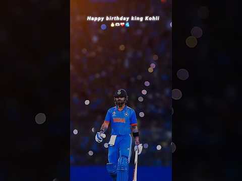 Happy birthday King 👑#cricket #viratkohli #cricketlover #india #ipl #viratkohli #shorts