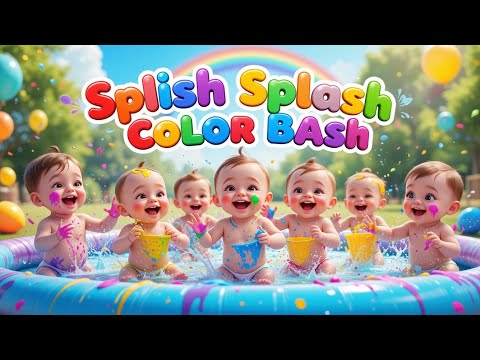 Splish Splash Color Bash |kids poem| |poem pals|