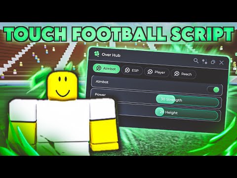 🔥 *NEW* Touch Football Script! ⚡ 100% FREE | Roblox Script Showcase + Download