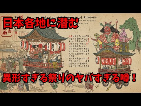 【閲覧注意】日本各地に潜む…異形すぎる祭りのヤバすぎる噂！#都市伝説 #怖い話 #恐怖
