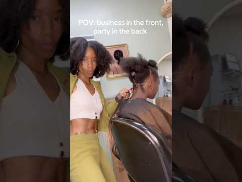 Why are you doing it if you ain’t having fun?#hairtransformation #hairstyles #dance #braid #movement