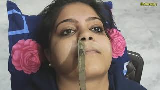 Upper lips waxing / facial hair clean by wax