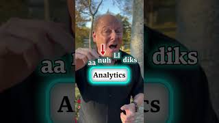 How do you say Analytics?