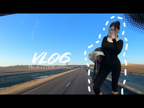 Vlog 人生体验卡 当一名北美卡车司机