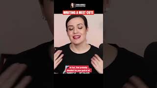 How to write a meet cute #writingtips #writingromance #writinghelp #jennamoreci #cyborgarmy #writing