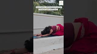 Day 7 Navratri Yoga | Maa Kalaratri – Balasana & Puppy Pose for Fearless Strength