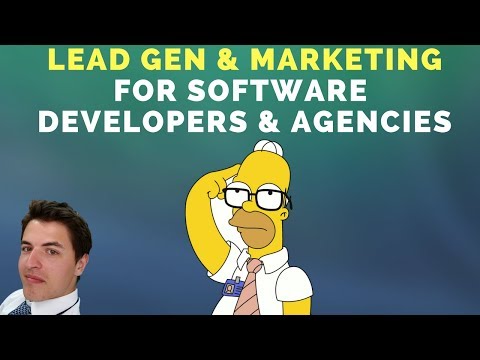 Lead Generation and Marketing for Software Developers & Agencies (which channels work?)