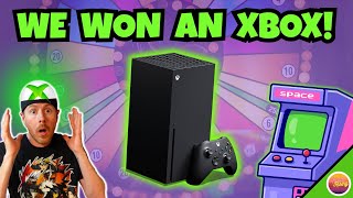 We Finally Won an XBOX at the Arcade!