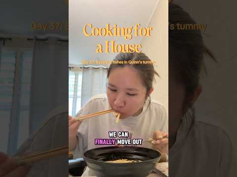 Day 37: Cod roe and ikura udon | COOKING FOR A HOUSE #cookingathome