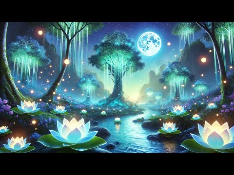 “Tranquil Realms: A Journey Through a Fantasy Forest”