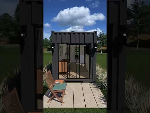 40ft Container Home 🏠 the Cyber-Space!