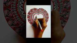 Easy Mandala art for beginners | Valentines day special |03