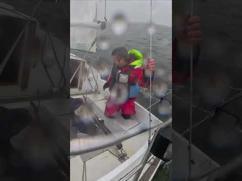 #sailing  it's not all blue skys and bikinis #loughneagh #sailingclub #sailinglife #boating