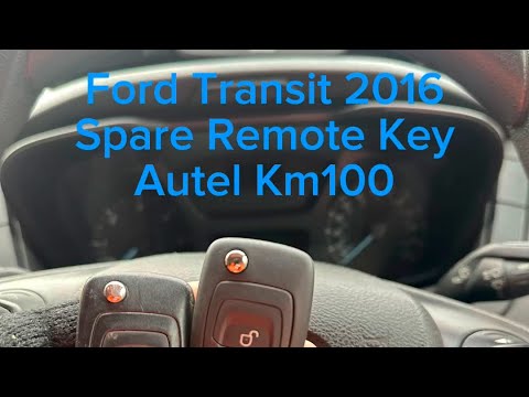 Autel Km100 - 2016 Ford Transit - Programming a Spare Remote key
