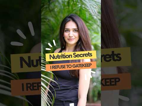 4 Nutrition Hacks I Refuse to Gatekeep!Blood sugar, metabolism & brain glow-#NutritionHacks
