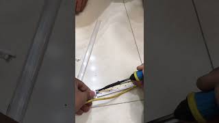 Profile lighting #shorts #trending #electricalprojects #shortcircuit