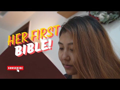 Diana's very own Bible! - Short Birthday Vlog