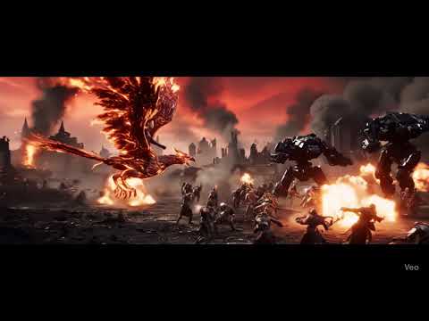 Veo 3 Google: Titanfall Eclipse – Mechs Drop into Chaos!#MechDrop #EpicSciFiShort #AIWarfare