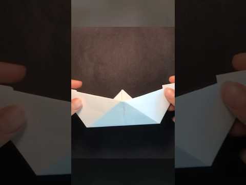 DIY Origami Paper Boat