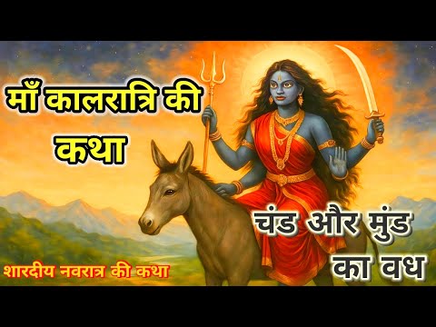 माँ कालरात्रि की कथा | चंड-मुंड वध की अद्भुत गाथा Maa Kaalratri Vrat Katha | Navdurga Story in Hindi
