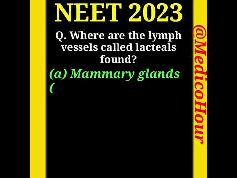 NEET 2023 MCQs #shorts #neet2023 #mcq