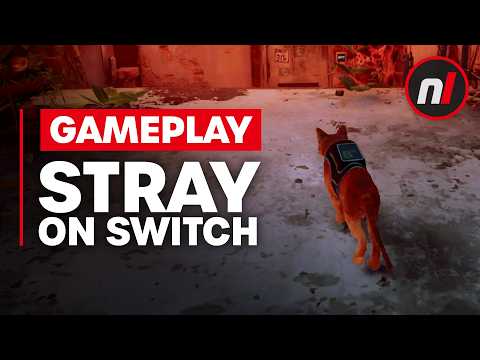 Stray Nintendo Switch Gameplay