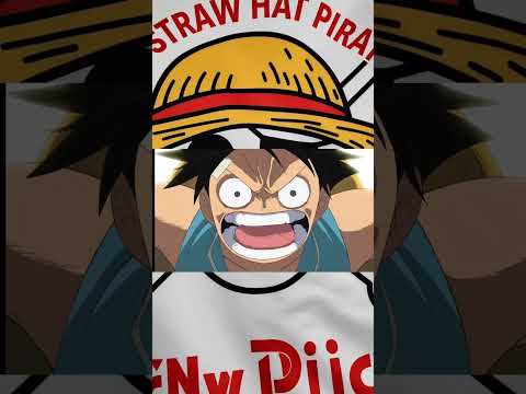 Luffy uses CONQUEROR'S HAKI #luffy #onepiece #anime