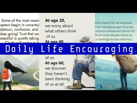 Daily Life Encouraging Quotes | Motivational English Quotes | Everyday Motivation