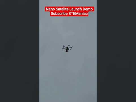 Nano Satelite Launch Demo | Robotics Training | AI Coding for Students | #stem #arduino #robot #math
