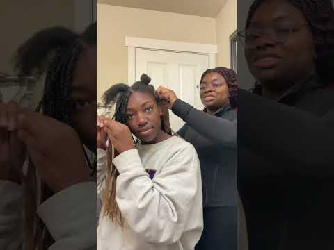 TRYING OMBRÉ BOX BRAIDS #rachelizuagbe #braidstyles #naturalhair #protectivestyles