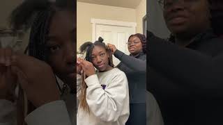 TRYING OMBRÉ BOX BRAIDS #rachelizuagbe #braidstyles #naturalhair #protectivestyles
