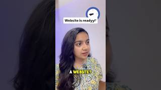 A complete website under just 5 minutes😳#trending #ai #yt #shorts #viral #claude #coding #website