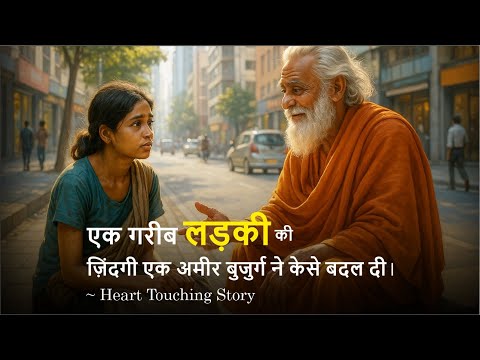 "एक गरीब लड़की की  ज़िंदगी एक अमीर बुजुर्ग ने केसे बदल दी" | Heart Touching Story in Hindi