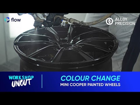 Wheel Colour Change: Mini Cooper Painted Wheels