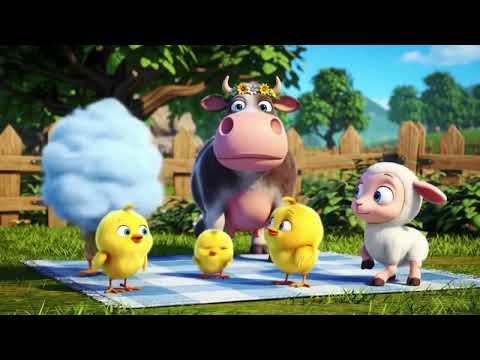 Baa Baa Black Sheep, Kids Songs, Nursery Rhyme #kidsongs #nurseryrhyme #babablacksheep #cartoon