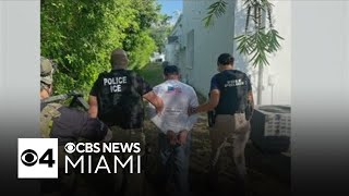 800 arrested in ICE Miami, Florida law enforcement immigration crackdown