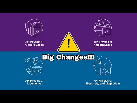 Beware of the new AP Physics changes