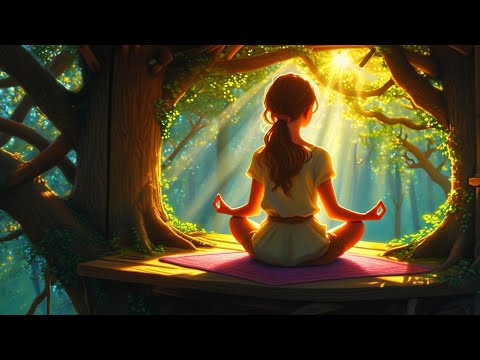 Kids Sleep Meditation TREEHOUSE OF PEACE 😴 Mindfulness Meditation for Children's Sleep