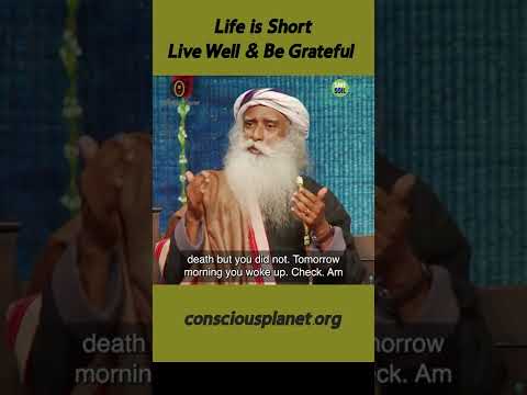 This Simple Outlook On Life Will Transform The Way You Live || Sadhguru on Showing Gratitude
