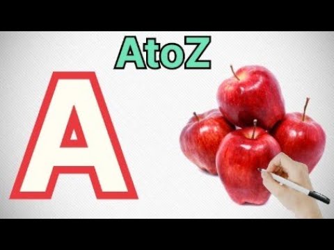 AtoZ Alphabet 😃 learning alphabet for kids video 