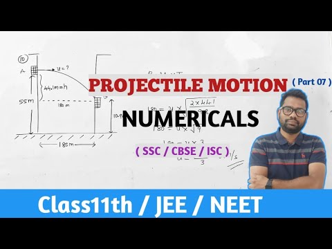 #class11th #physics Projectile Motion #numericals #jeephysics #neetphysics #jeemains #ssc #cbse #isc