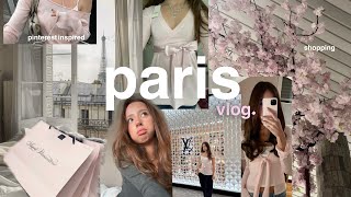 aesthetic PARIS VLOG⭐: brandy melville & hollister, eiffel tower, huge shopping spree, what i eat