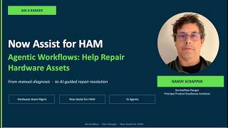 Now Assist for HAM: Help Repair Hardware Assets
