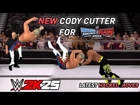 WWE 2K25 PSP: Cody Cutter (Hacked Moves)