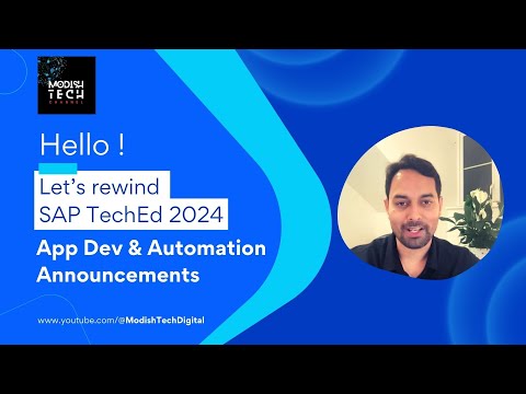 SAP TechEd 2024 - Rewind - Application Development and Automation (SAP BTP)