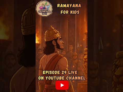 ✨Angad’s Message Before the Final War | Ramayan for Kids